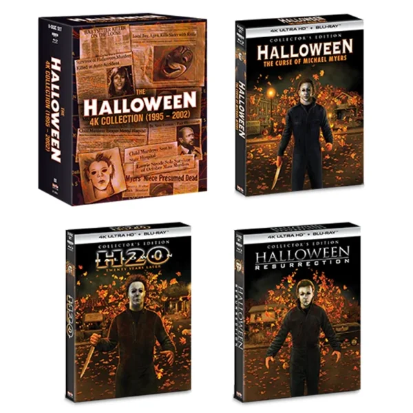 Halloween 4K Collection Blu Ray Boxset