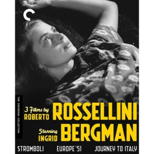 3 Films by Roberto Rossellini Starring Ingrid Bergman Criterion Collection Blu Ray boxset