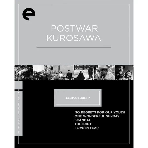 Postwar Kurosawa ECLIPSE SERIES 7 Criterion Collection DVD