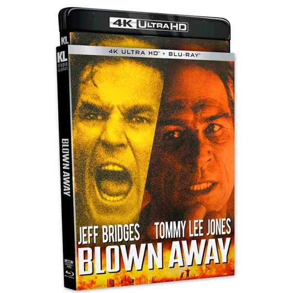 Blown Away Kino Lorber 4K UHD Blu ray slipcover UK