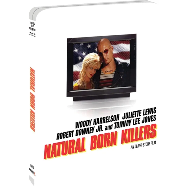 Natural Born Killers Shout Factory 4K UHD Blu-ray Steelbook UK