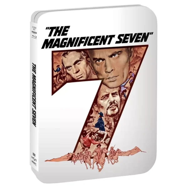 The Magnificent Seven Shout Factory Steelbook 4K UHD Blu-ray UK