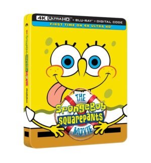 The SpongeBob SquarePants Movie Steelbook 4K UHD Blu-ray UK