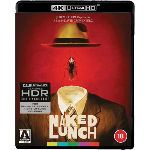 Naked Lunch Arrow Video 4K UHD Blu-ray