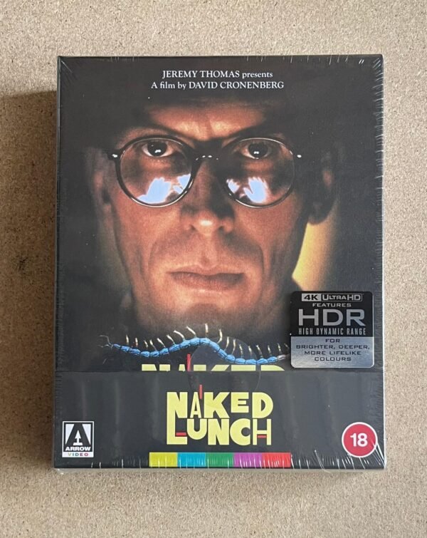 Naked Lunch Arrow Video 4K UHD Blu-ray