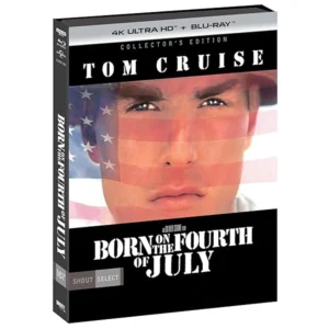 Born On The Fourth Of July Shout Factory 4K UHD blu-ray