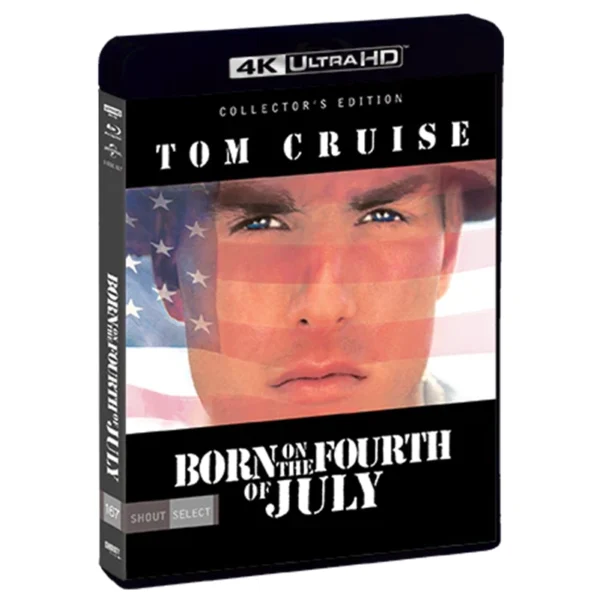 Born On The Fourth Of July Shout Factory 4K UHD blu-ray