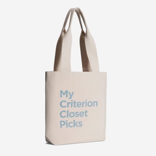 Criterion Closet Picks Canvas Bags