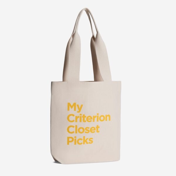 Criterion Closet Picks Canvas Bags