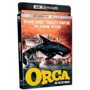 Orca The Killer Whale kino lorber 4k uhd blu ray