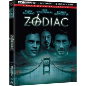 Zodiac 4K uhd blu-ray