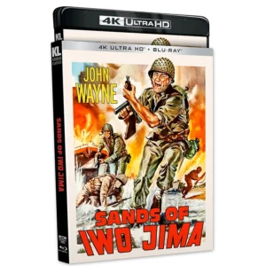 Sands of Iwo Jima kino lorber 4k uhd blu-ray