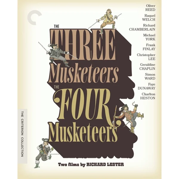 The Three Musketeers / The Four Musketeers: Two Films by Richard Lester Criterion Collection 4K uhd Blu-ray